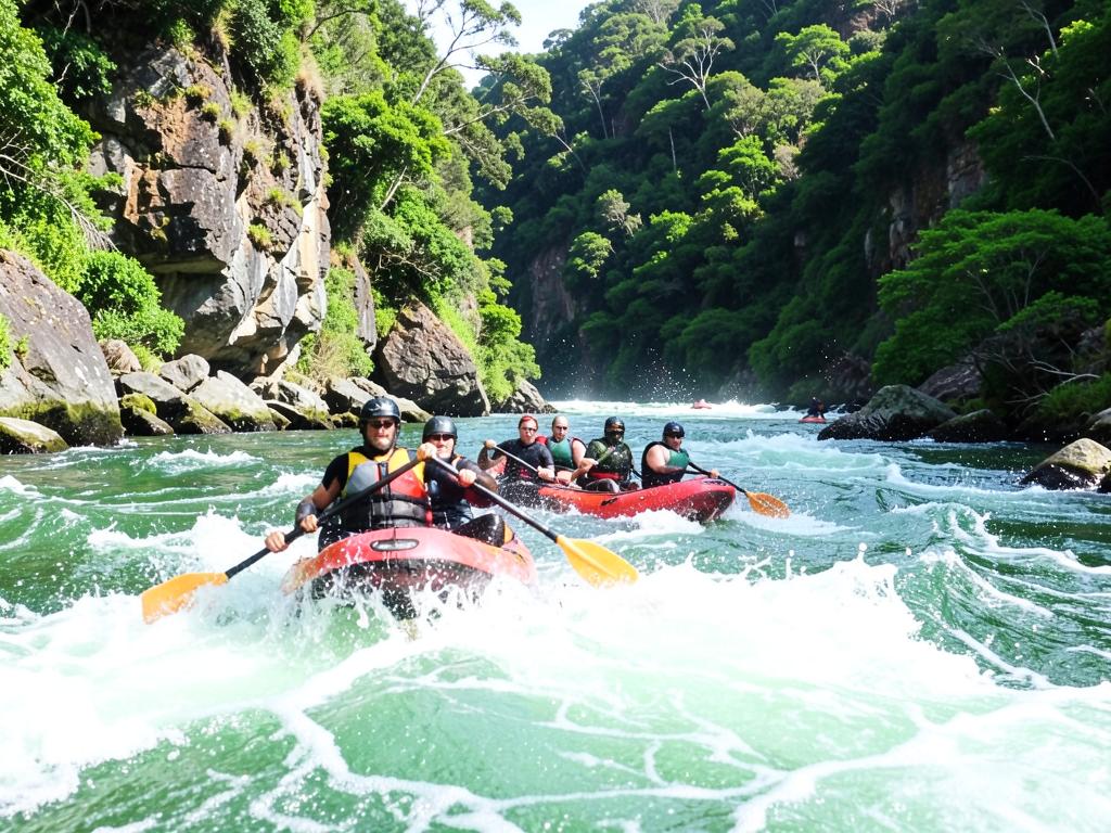 River Rafting — Blyde · Sabie Rivers