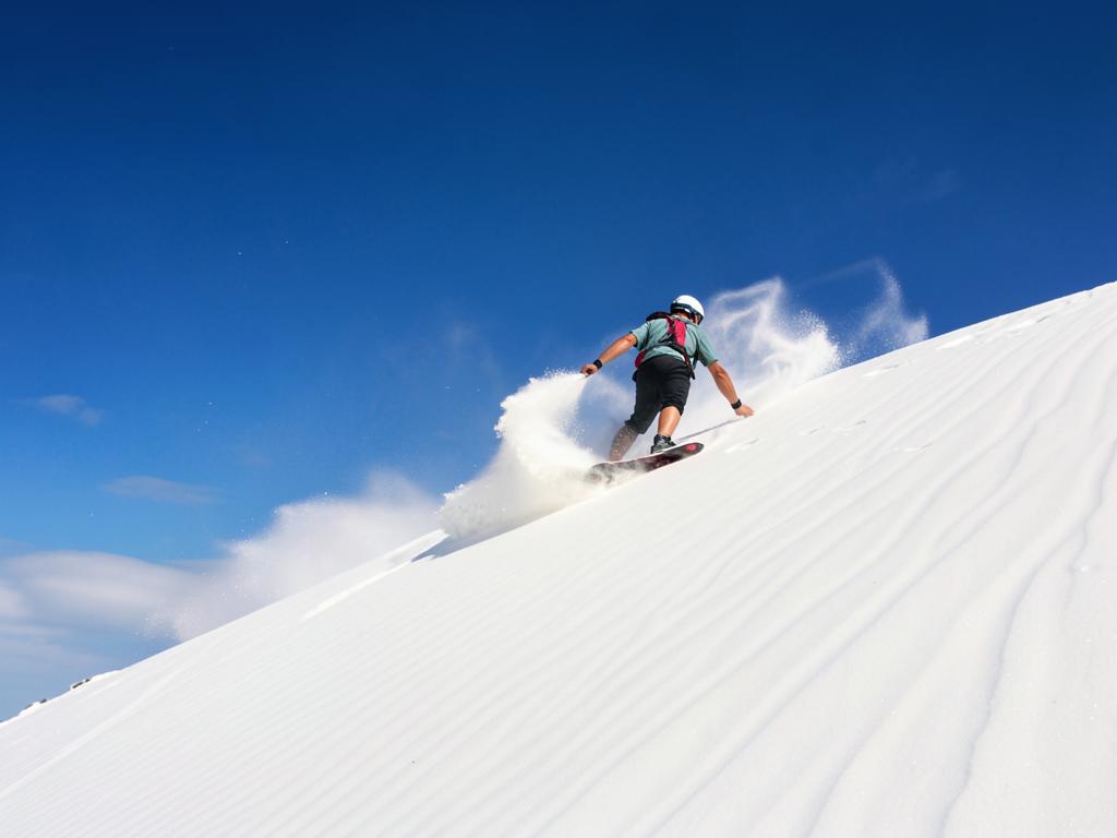 Sandboarding — Atlantis Dunes