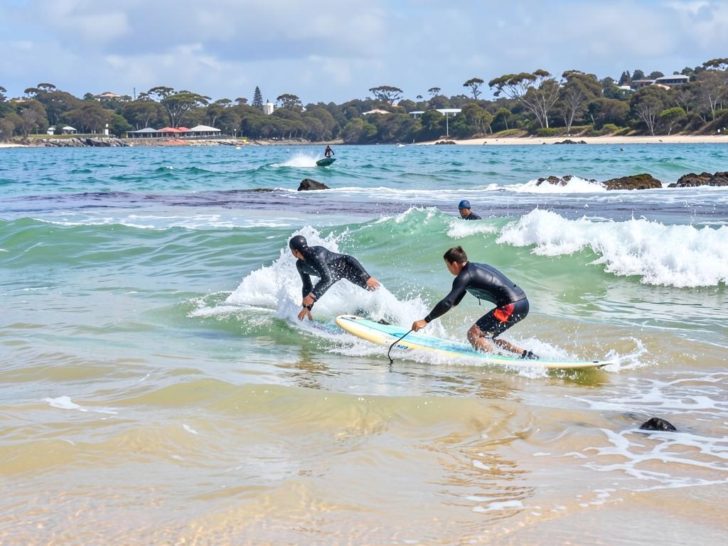 Surf Lessons — Muizenberg · Big Bay